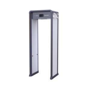 Arco detector de metales de 33 zonas con pantalla lcd de 7", ISD-SMG533L, HIKVISION, Detectores de Metal de Control  de Acceso