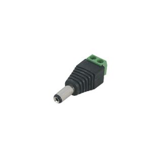 Adaptador macho tipo jack de 3.5 mm polarizado de 12 vcc /, JR-52, EPCOM POWERLINE, Cables y Conectores de Videovigilancia