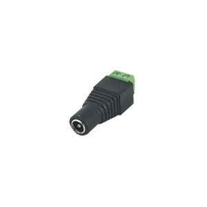 Adaptador hembra tipo jack de 3.5 mm polarizado de 12 vcc /, JR-53, EPCOM POWERLINE, Cables y Conectores de Videovigilancia