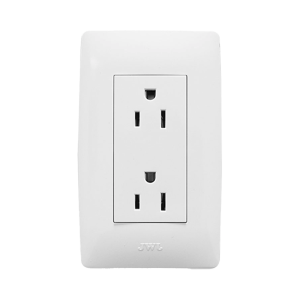 Contacto dúplex de 127 v~60 hz 15 a / color blanco., modelo, JTL-B72-24, JWJ, Iluminación de Energía / Herramientas