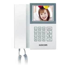 Estación de guardia para uso con klpc420r, modelo KAM-D340, KAM-D340, KOCOM, Videoporteros e Interfonos de Control de Acceso