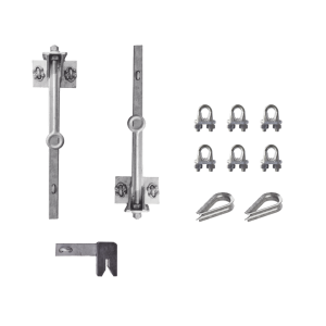 Kit de línea de vida para torres stz30g, stz35g y stz45g, KIT-LV15, SYSCOM TOWERS, Torres y Mástiles de Redes e IT