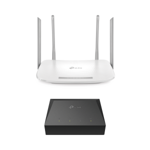 Kit de onu gigabit xz000g3 con router router inalámbrico, KITONU-EC220G5, TP-LINK, Redes WiFi de Redes e IT