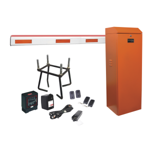 Kit completo barrera izquierda xb naranjada / 3m /, KIT-XBF-LED-LN, ACCESSPRO, Acceso Vehicular de Control de Acceso