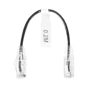 Cable de parcheo slim utp cat6 - 20 cm negro diámetro, LP-UT6-020-BK28, LINKEDPRO BY EPCOM, Cableado de Cobre de Cableado Estructurado