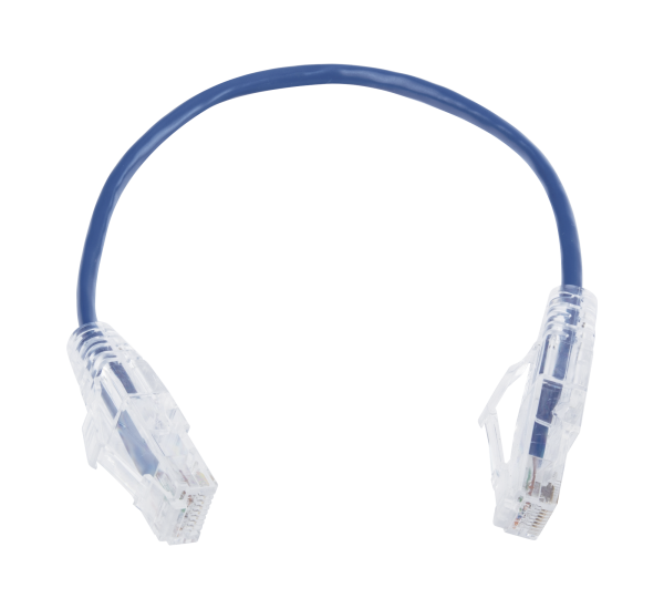 LPUT6020BU28-h Cable de parcheo slim utp cat6 - 20 cm azul diámetro, LP-UT6-020-BU28, LINKEDPRO BY EPCOM, Cableado de Cobre de Cableado Estructurado