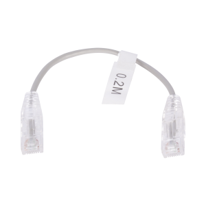 Cable de parcheo slim utp cat6 - 20 cm gris diámetro, LP-UT6-020-GY28, LINKEDPRO BY EPCOM, Cableado de Cobre de Cableado Estructurado