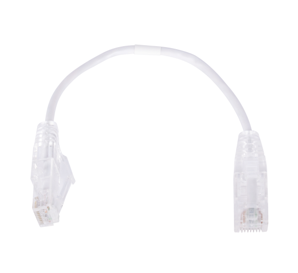 LPUT6020WH28-h Cable de parcheo slim utp cat6 - 20 cm blanco diámetro, LP-UT6-020-WH28, LINKEDPRO BY EPCOM, Cableado de Cobre de Cableado Estructurado