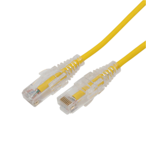 Cable de parcheo slim utp cat6a - 0.5 m amarillo, diámetro, LP-UT6A-05-YE28, LINKEDPRO BY EPCOM, Cableado de Cobre de Cableado Estructurado