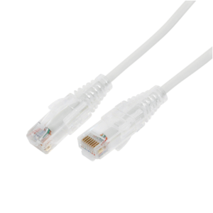 Cable de parcheo slim utp cat6a - 1 m blanco, diámetro, LP-UT6A-100-WH28, LINKEDPRO BY EPCOM, Cableado de Cobre de Cableado Estructurado