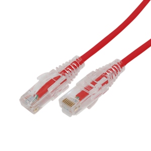 Cable de parcheo slim utp cat6a - 5 m rojo, diámetro, LP-UT6A-500-RD-28, LINKEDPRO BY EPCOM, Cableado de Cobre de Cableado Estructurado