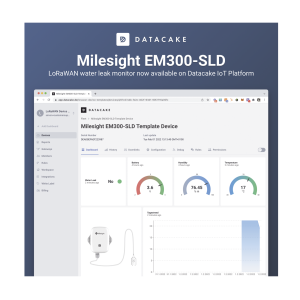 Licencia mensual para el uso de dashboard datacake, modelo, MESDATACAKE, DATACAKE, LoRa de IoT / GPS / Telemática y Señalización Audiovisual