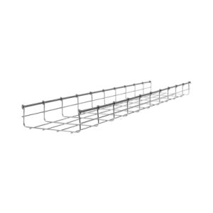 Charola tipo malla 66/250 mm, acabado electro zinc, hasta, MG-50-434EZ, CHAROFIL, Charola de Cableado Estructurado