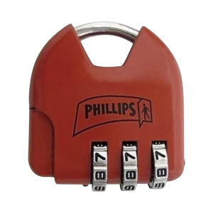Candado de combinación ajustable / no requiere llave /, MX2325, PHILLIPS-ASSA ABLOY, Cerraduras de Control de Acceso