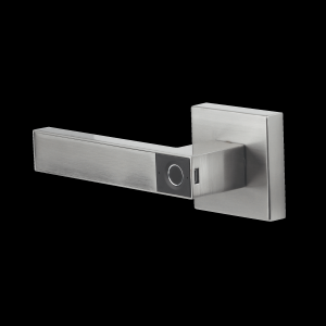 Manija castelli biométrica/ niquel satinado / 30 usuarios /, MX89803, YALE-ASSA ABLOY, Cerraduras de Control de Acceso