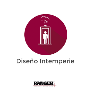 Opción de diseño para intemperie / solo para equipos bajo, OPCION-W, RANGER SECURITY DETECTORS, Detectores de Metal de Control de Acceso