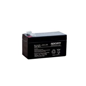 Batería 12 vcc / 1.2 ah / ul / tecnología agm-vrla / para, PL-1.2-12, EPCOM POWERLINE, Energía de Automatización e Intrusión
