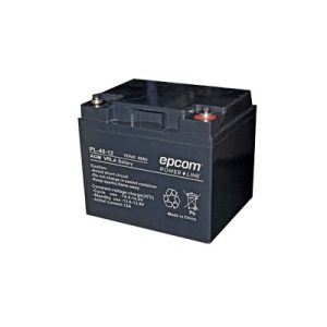 Batería 12 vcc / 40 ah / ul / tecnología agm-vrla / para, PL-40-12, EPCOM POWERLINE, Energía de Videovigilancia