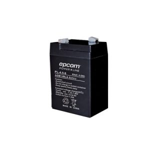 Batería 6 vcc / 4.5 ah / ul / tecnología agm-vrla / para, PL-4.56, EPCOM POWERLINE, Energía de Automatización e Intrusión