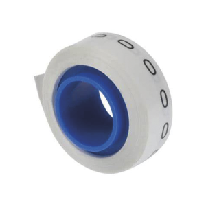 Rollo de etiquetas marcadoras, pre-impresos con el número, PMDR-0, PANDUIT, Cableado de Cobre de Cableado Estructurado