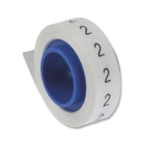 Rollo de etiquetas marcadoras, pre-impresos con el número, PMDR-2, PANDUIT, Cableado de Cobre de Cableado Estructurado
