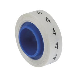 Rollo de etiquetas marcadoras, pre-impresos con el número, PMDR-4, PANDUIT, Cableado de Cobre de Cableado Estructurado