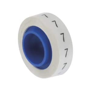 Rollo de etiquetas marcadoras, pre-impresos con el número, PMDR-7, PANDUIT, Cableado de Cobre de Cableado Estructurado