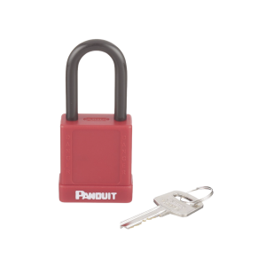 Candado de bloqueo loto de seguridad dieléctrico, con llave, PSL-8, PANDUIT, Ferreteria de Energía / Herramientas