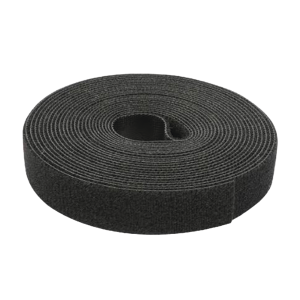 Cinta autoadherente / de contacto de color negro, espalda, PST-C05-001-BK, PRECISION, Herramientas de Redes e IT