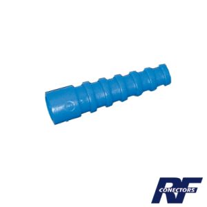 Soporte azúl de alivio a tensión en conectores y cables, PT-401503BL, RF INDUSTRIES,LTD, Conectores de Radiocomunicación