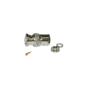 Conector bnc macho de rosca para cables rg-8/x, lmr-240 o, RFB-1101-1X, RF INDUSTRIES,LTD, Conectores de Radiocomunicación