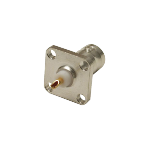 Conector bnc hembra para chasis, 4 perforaciones con 12.7, RFB-1115-S, RF INDUSTRIES,LTD, Conectores de Radiocomunicación