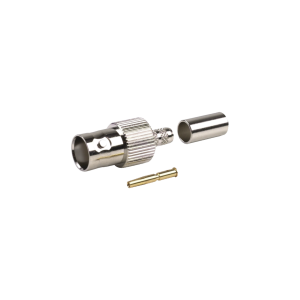 Conector bnc hembra de anillo para cables rg-8/x, lmr-240,, RFB-1124-1X, RF INDUSTRIES,LTD, Conectores de Radiocomunicación