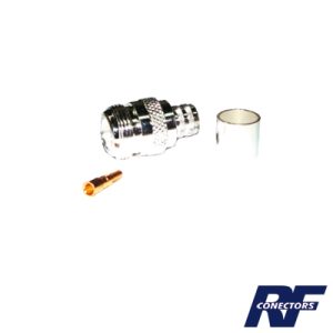 Conector n hembra de anillo plegable para cables 9913,, RFN-1028-SI, RF INDUSTRIES,LTD, Todos de Radiocomunicación