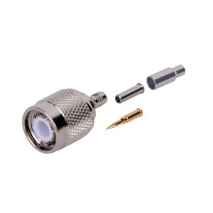 Conector tnc macho de anillo plegable para cables, RFT-1202-3, RF INDUSTRIES,LTD, Conectores de Radiocomunicación