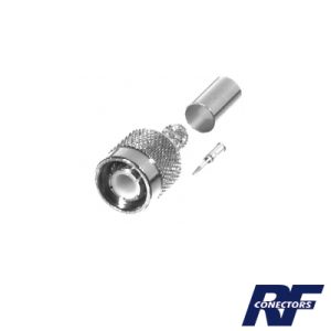 Conector tnc macho de anillo plegable para cables lmr-240,, RFT-1203-1X, RF INDUSTRIES,LTD, Conectores de Radiocomunicación