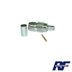 Conector tnc hembra de anillo plegable para cables rg-8/x,, RFT-1217-X, RF INDUSTRIES,LTD, Conectores de Radiocomunicación