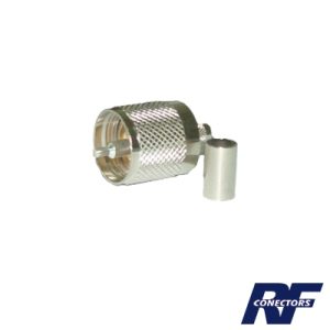 Conector uhf macho (pl-259) de anillo plegable para cable, RFU-508-X, RF INDUSTRIES,LTD, Conectores de Radiocomunicación
