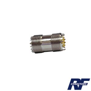 Adaptador barril en línea, de conector uhf hembra (so-239), RFU-536, RF INDUSTRIES,LTD, Adaptadores de Radiocomunicación