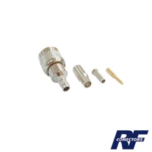 Conector mini uhf macho de anillo plegable para cable, RFU-6003, RF INDUSTRIES,LTD, Conectores de Radiocomunicación
