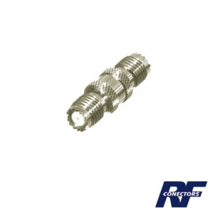 Adaptador barril en línea, de conector mini-uhf hembra a, RFU-629, RF INDUSTRIES,LTD, Adaptadores de Radiocomunicación