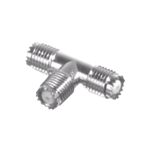 Adaptador en t, de conector mini-uhf hembra a doble, RFU-632, RF INDUSTRIES,LTD, Adaptadores de Radiocomunicación
