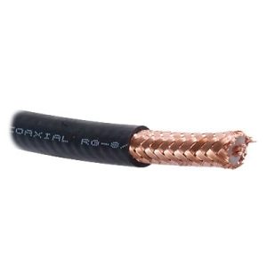 ( venta x metro ) cable con blindaje de malla trenzada de, RG-8U-SYS, VIAKON, Cables de Radiocomunicación