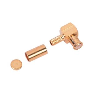 Conector mcx macho en ángulo recto de anillo plegable para, RMX-8010-1B, RF INDUSTRIES,LTD, Conectores de Radiocomunicación