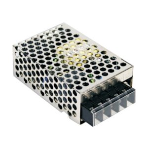 Fuente de poder industrial conmutada 25w de potencia,, RS-25-12, MEANWELL, Energía de Radiocomunicación