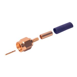 Conector sma macho de anillo plegable para cables rg-174/u,, RSA-3000-1B, RF INDUSTRIES,LTD, Conectores de Radiocomunicación