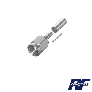 Conector sma macho de anillo plegable para cable rg-174/u,, RSA-3000-B, RF INDUSTRIES,LTD, Conectores de Radiocomunicación