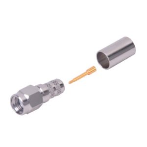 Conector sma macho de anillo plegable para cables lmr-240,, RSA-3000-X, RF INDUSTRIES,LTD, Conectores de Radiocomunicación
