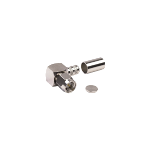 Conector sma macho en a/r de anillo pegable para cable, RSA-3010-X, RF INDUSTRIES,LTD, Conectores de Radiocomunicación