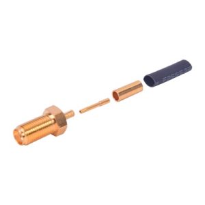 Conector sma hembra de anillo plegable para cables, RSA-3050-1B, RF INDUSTRIES,LTD, Conectores de Radiocomunicación